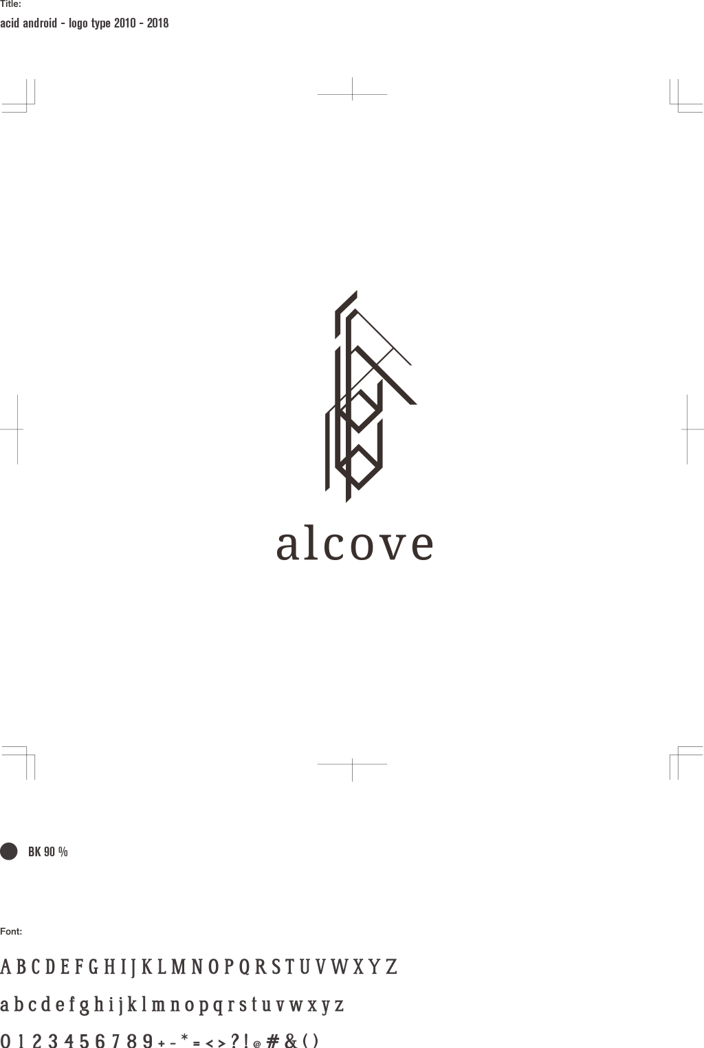 alcove - logo type 2010-2018