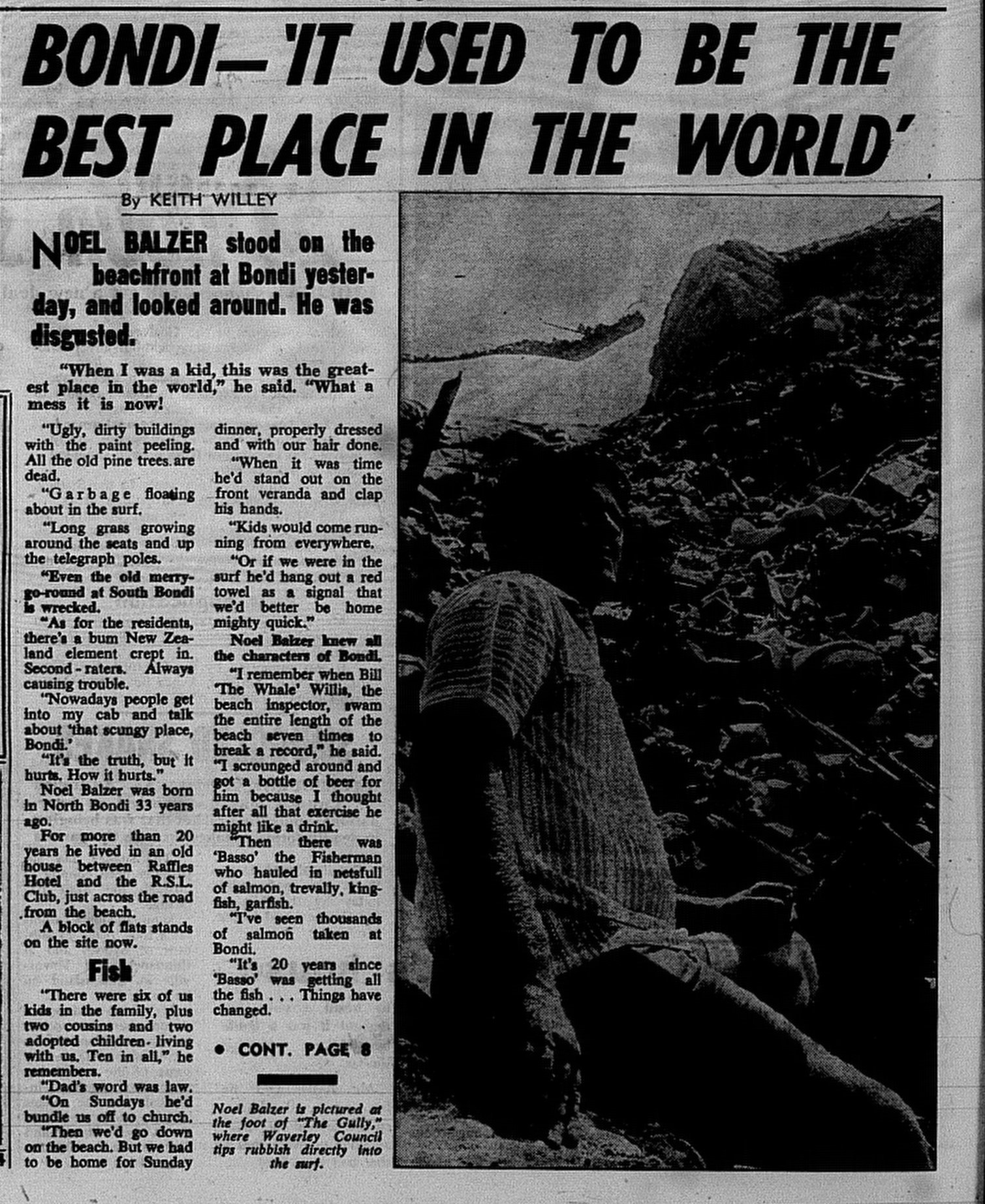 Bondi Beach Feature March 6 1970 The Sun 4 (Page 8 missing)