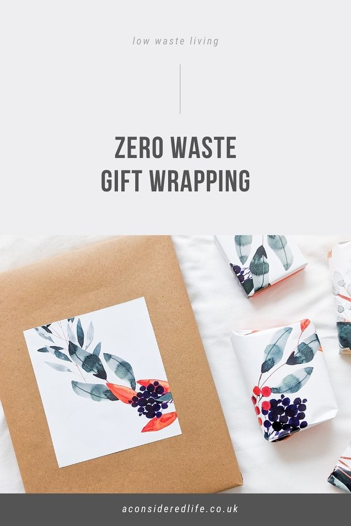 Zero Waste Gift Wrapping