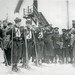 Start vojenské hlídky na VI. mistrovství ČsBM v Starém Smokovci 1926, foto: Archiv redakce