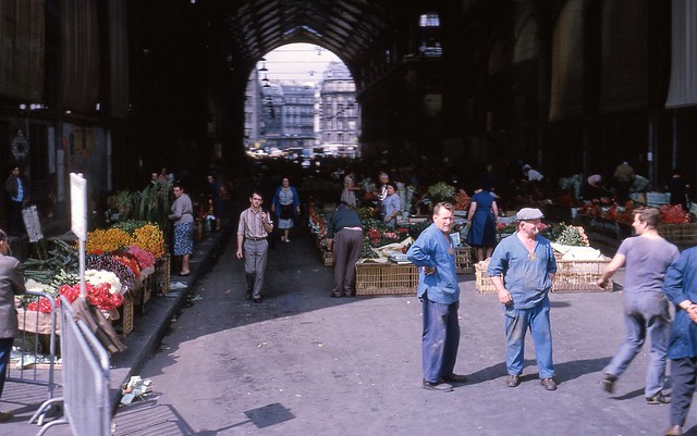 Les Halles Food Market. 1964