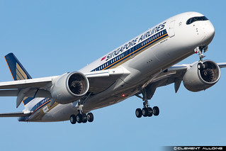 Singapore Airlines Airbus A350-900 cn 460 F-WZNY // 9V-SJE