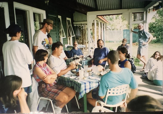 The Mob on the verandah of after tea and scones…