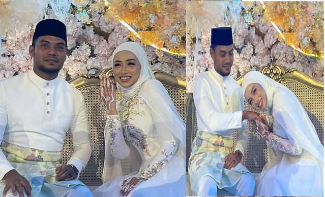 Oktovia Manrose Nikah Kali Kedua, Rupanya Suami Dia Bekas Pemain Bola Sepak