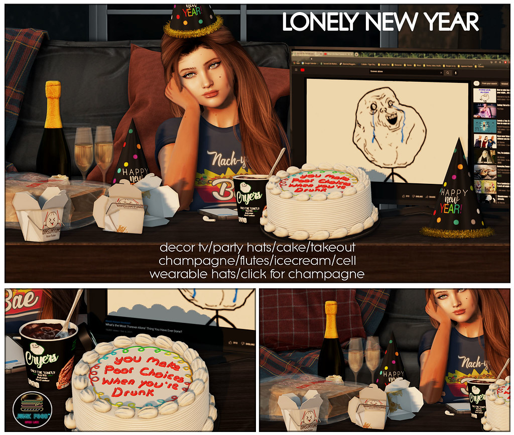 Junk Food - Lonely New Year AD