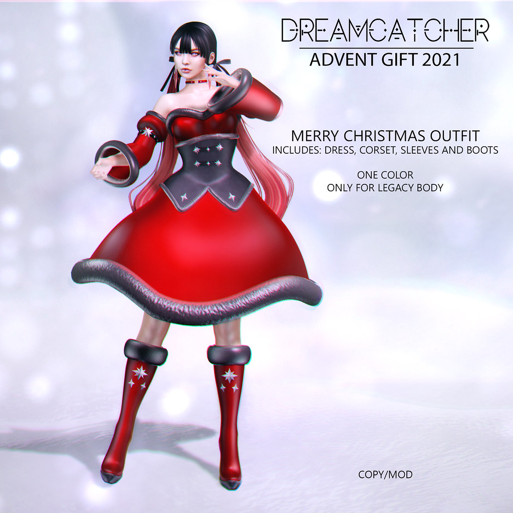 DREAMCATCHER // Merry Christmas – outfit / Advent Gift 2021 @ VELES Advent Calendar