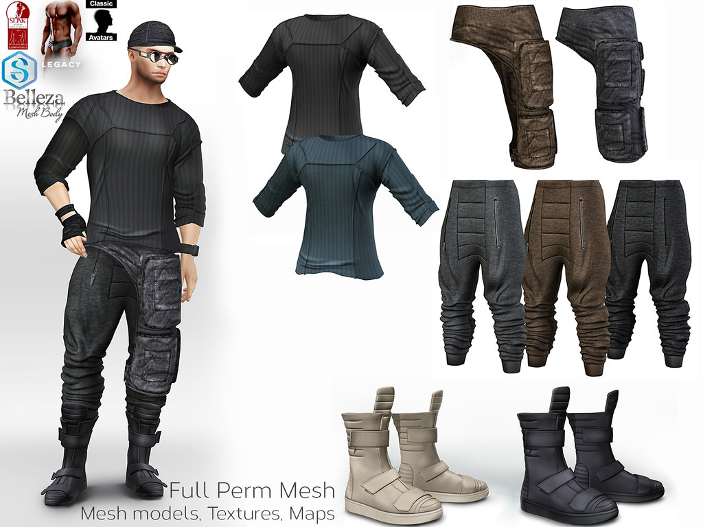 Men's Futuristic Outfit