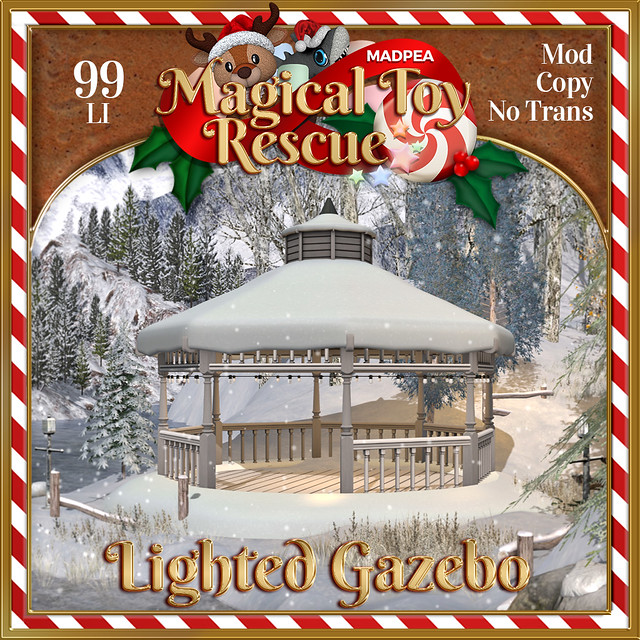 Christmas Hunt Prize Reveal: Lighted Gazebo Lighted Gazebo