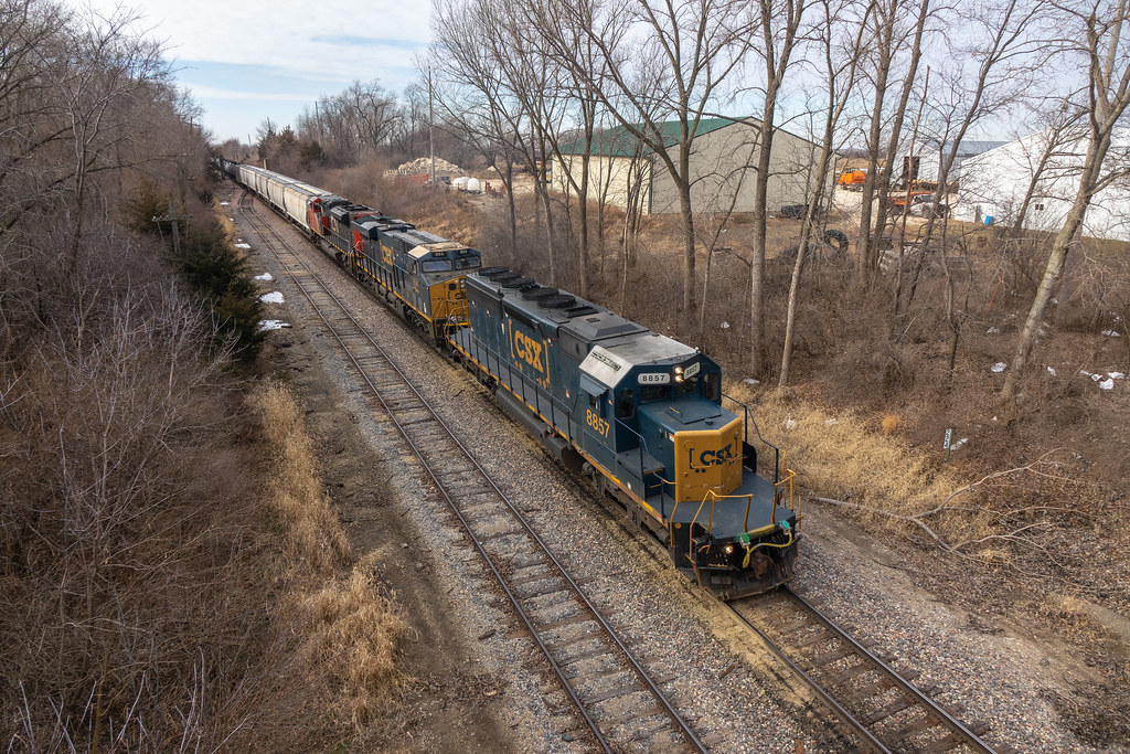 CSXT 8857 @Delaware, IA | Evan P. Weber | Flickr