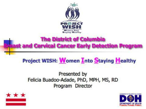 USA-2010-07-16-UPF Partners with Project WISH to Reduce Health Disparity in Low-Income Women