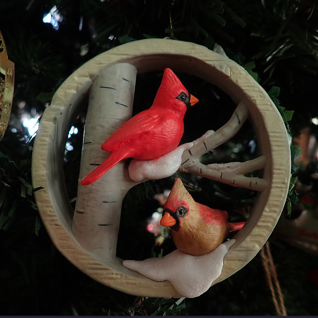 cardinals ornament