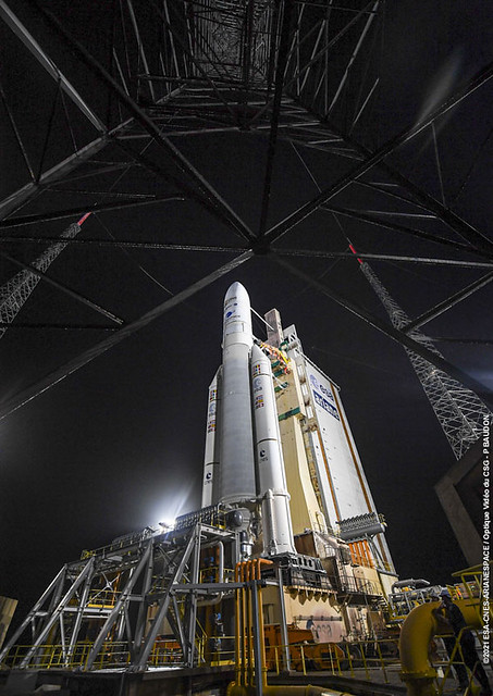 Webb on Ariane 5 poised for launch