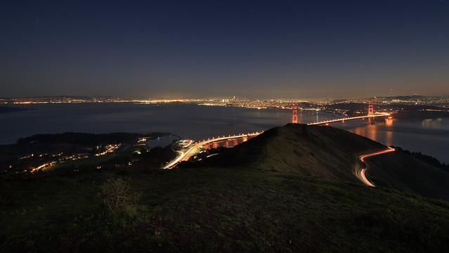Slacker Hill and the Golden Gate Bridge