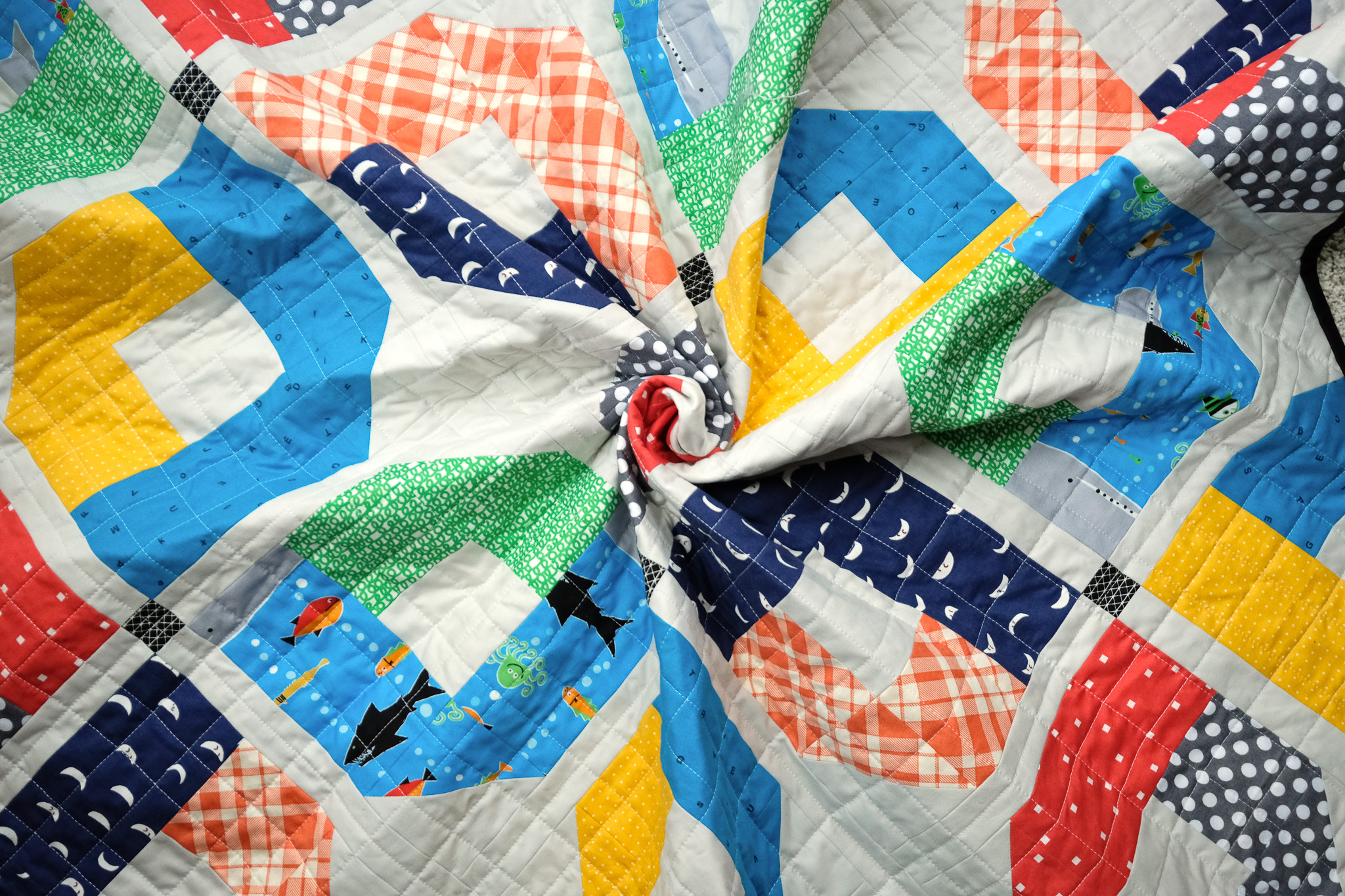 A Baby Quilt for Micah - Kitchen Table Quilting
