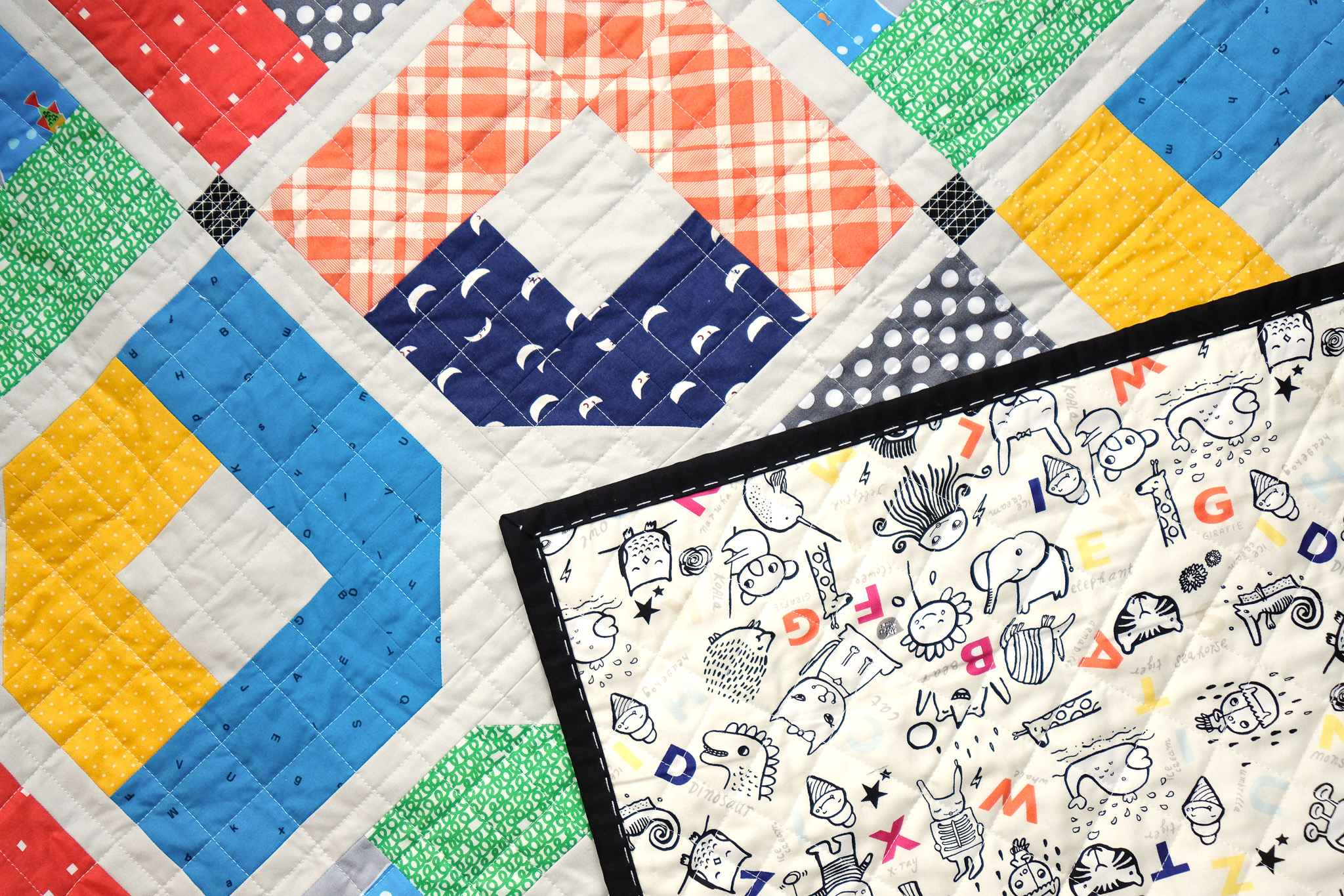 A Baby Quilt for Micah - Kitchen Table Quilting