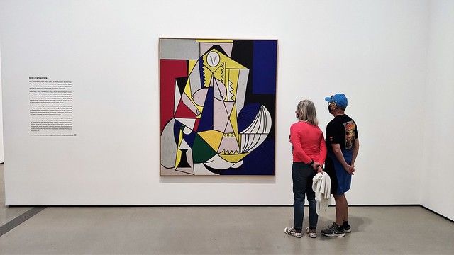 "Femme d'Alger" by Roy Lichtenstein - The Broad (/ b r oʊ d /) Contemporary Art Museum - Los Angeles, California