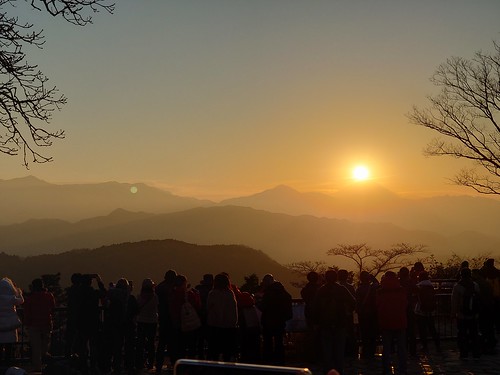 xperiaproi 高尾山 mttakao 夕日 sunset 富士山 mtfuji