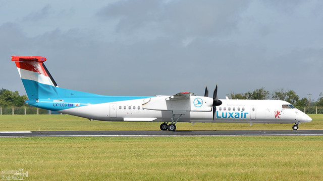 Luxair 🇱🇺 Bombardier Dash 8 LX-LGG