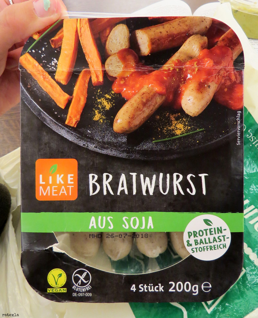 20180711_3 Vegan Bratwurst found at the airport in Frankfurt, Germany