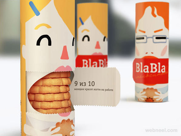 Biscuit Food Packaging Design Idea