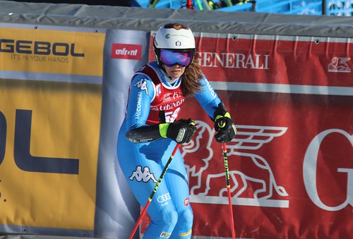 Ilaria Ghisalberti (ITA). Giant slalom, run 1, Ladies Ski … | Flickr
