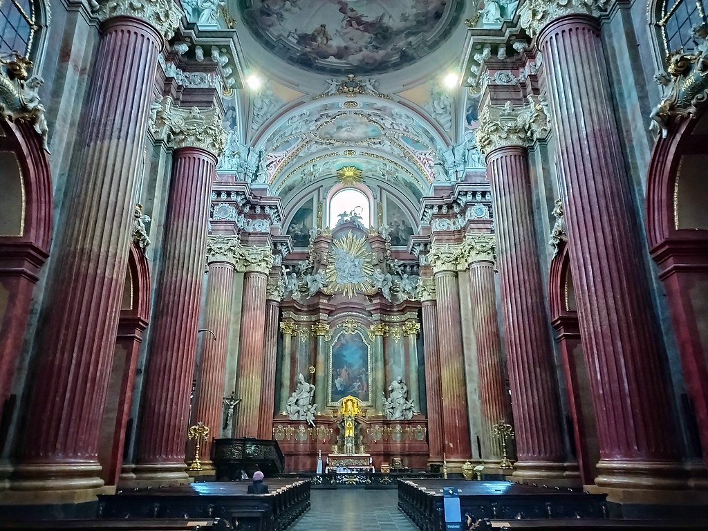 Interior of the Basilica, Poznan