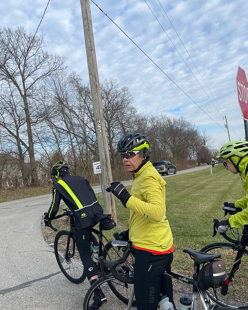 I encountered Randy and Elisa Dull on today’s ride (and the eight or so riders they were with)