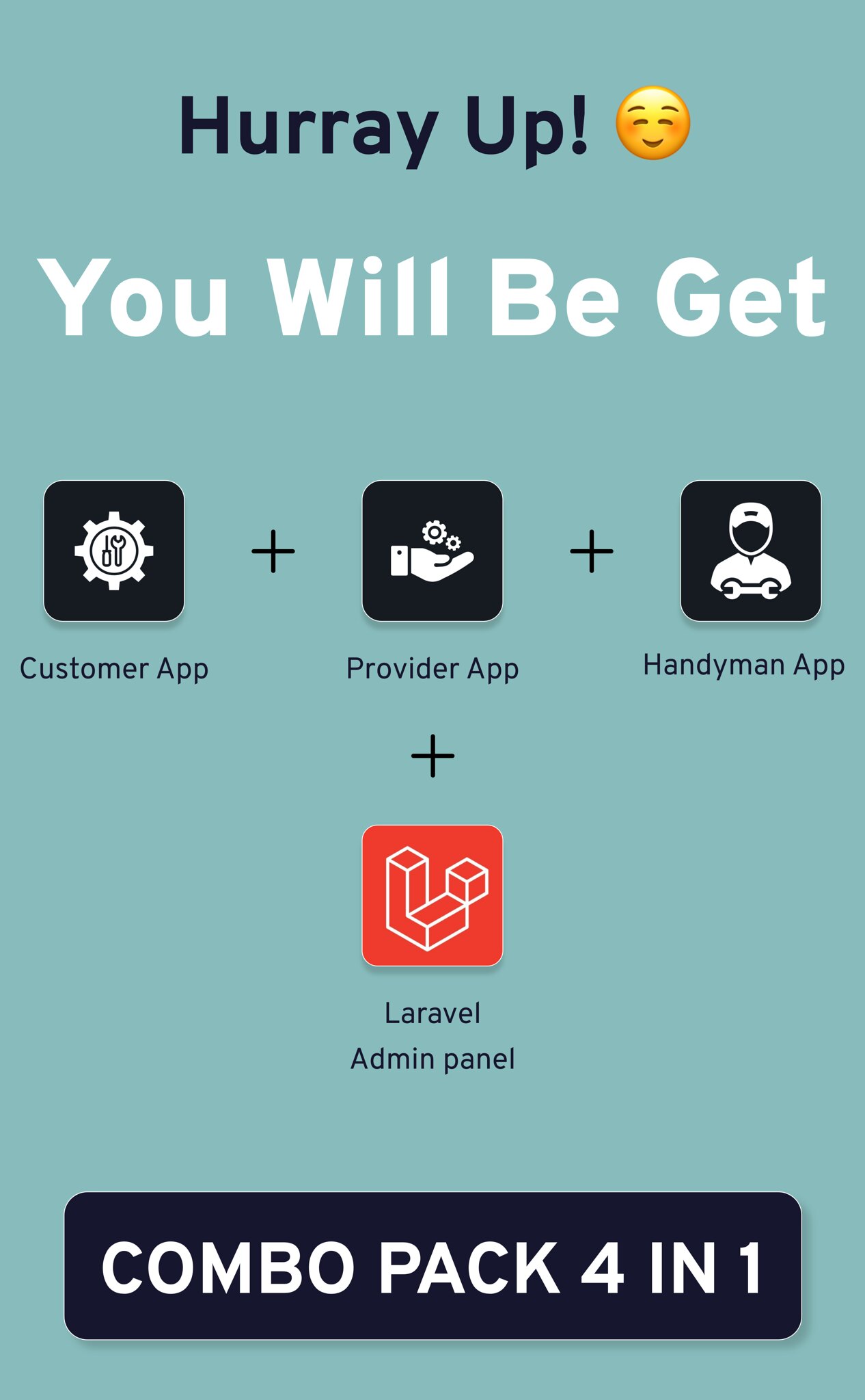 Handy service - On-Demand Home Services, Business Listing, Handyman Booking iOS App with Admin Panel - 2
