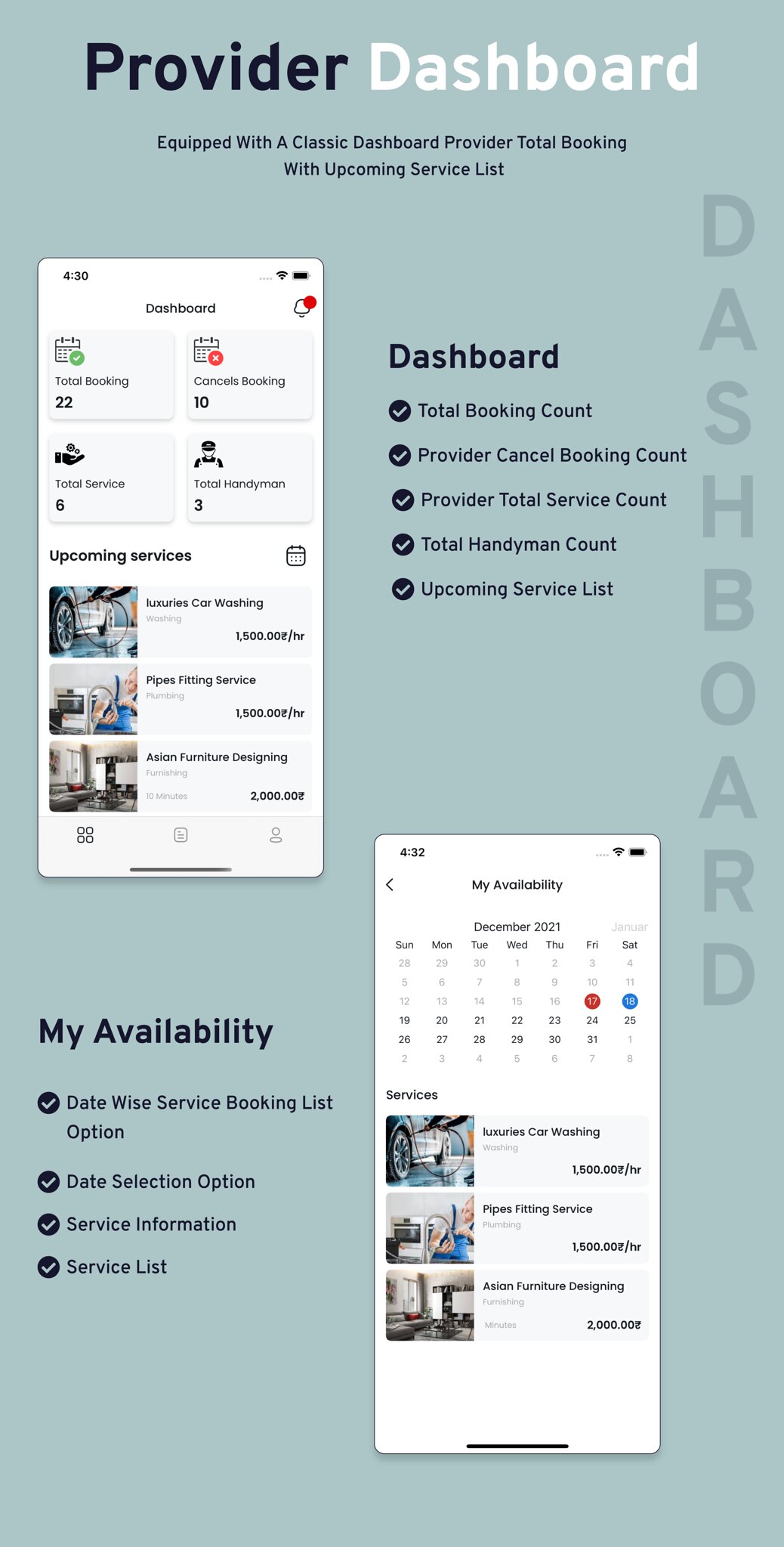 Handy Service - On-Demand Home Services, Business Listing, Handyman Booking Android App with Admin - 21