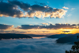 Dawn at New River Gorge NP