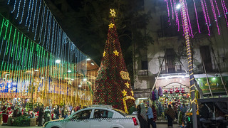 Christmas tree of Cairo's Shubra | by Kodak Agfa