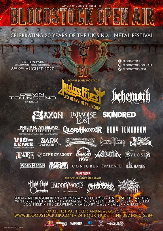 Bloodstock Announce New Charity Partner And Reveal More Bands