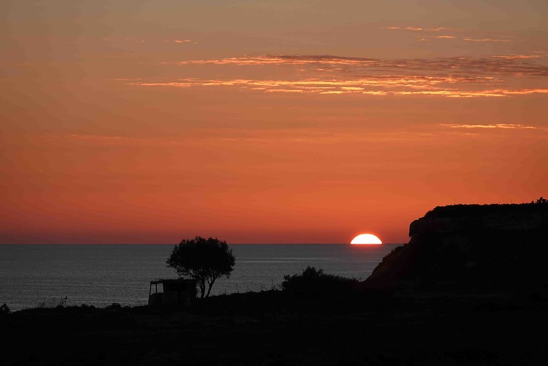 Sunset over Gozo