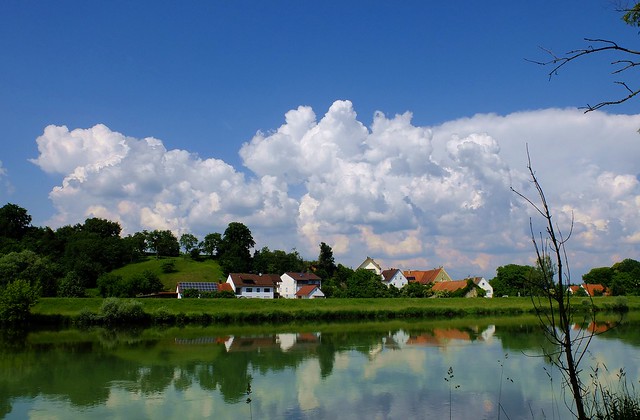 Marxheim - Danube and Clouds
