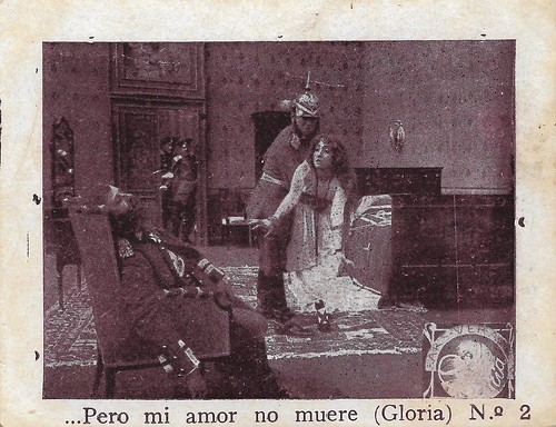 Lyda Borelli in Ma l'amor mio non muore (1913)