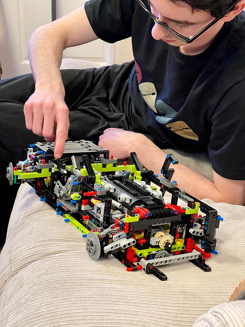 Building the Lego Lamborghini
