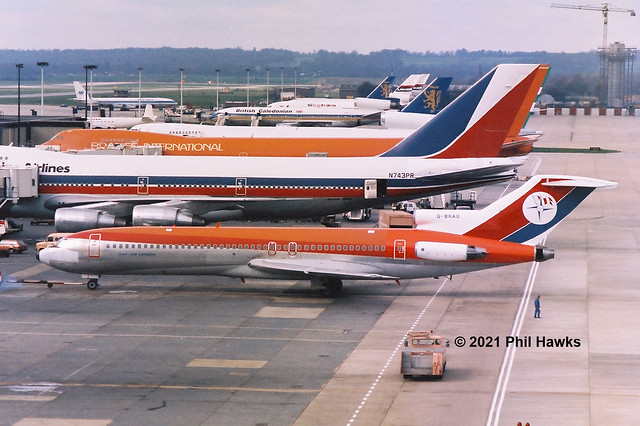 G-BKAG Boeing 727-217 Dan-Air (cn 21055/1117)