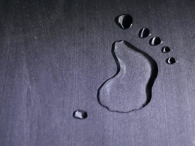 Water Baby Footprint