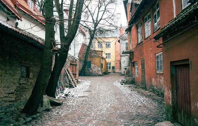 Tallinn courtyard