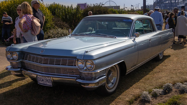 Silver 1964 Cadillac