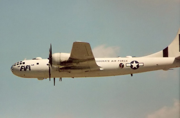 84 Boeing B-29 Flying By