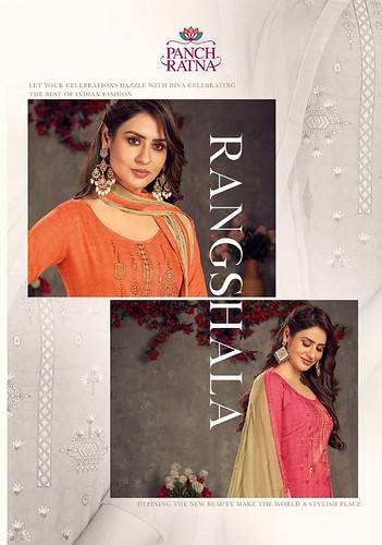 panch ratna rangshala cotton salwar suit catalog Manufacturer and Exporter Wholesaler Rate salwar suit In Surat | by textilemodesurat