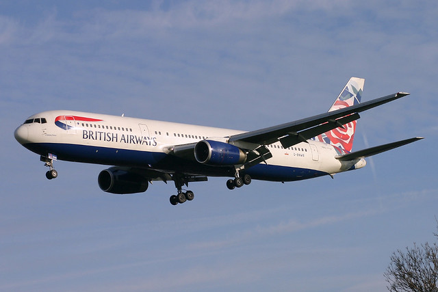 G-BNWB // British Airways // B767-336ER // Heathrow