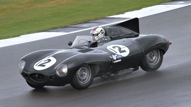 #12 Jaguar D-Type Silverstone Classic