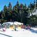 Kulatý aprés ski stan u výstupu lanovky, foto: SNOW tour