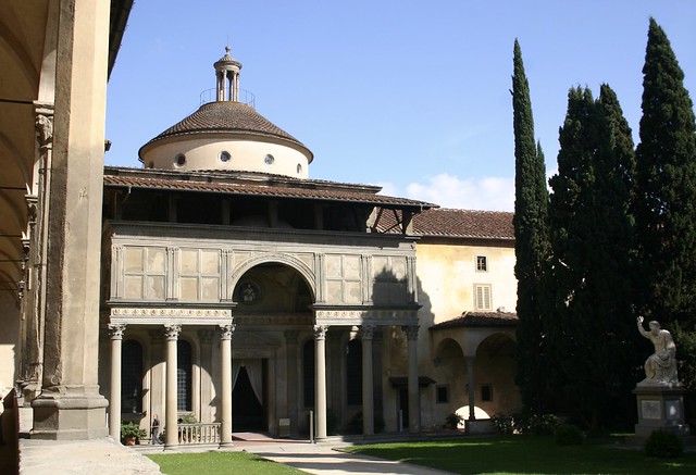 Firenze_Santa Croce_Cappella dei Pazzi by Filippo Brunelleschi