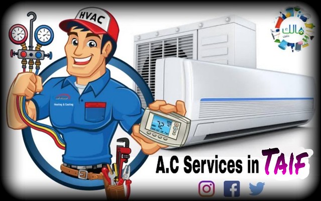 شركة تنظيف مكيفات بالطائف AC services in Taif(تركيب- صيانة- تنظيف)