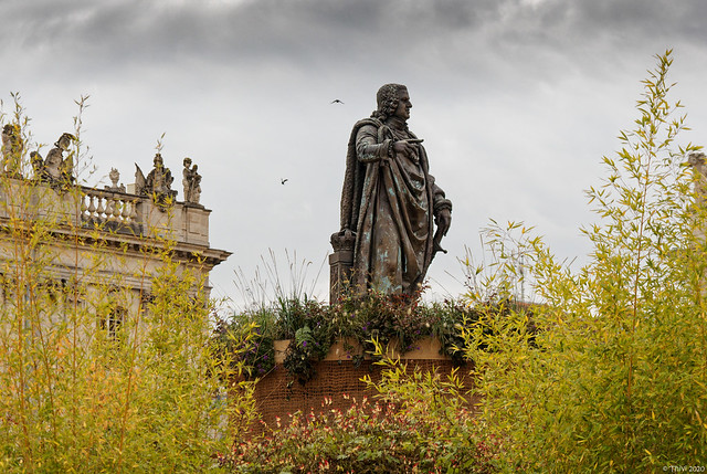Statue de Stanislas sur la place du même nom à Nancy