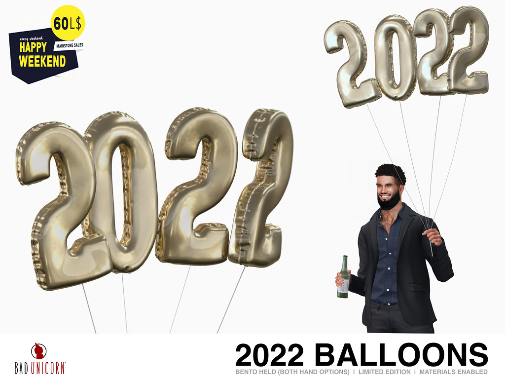 NEW! 2022 Balloons @ Bad Unicorn Mainstore