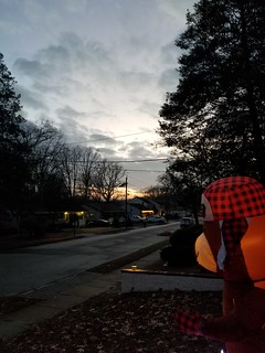 December sunset